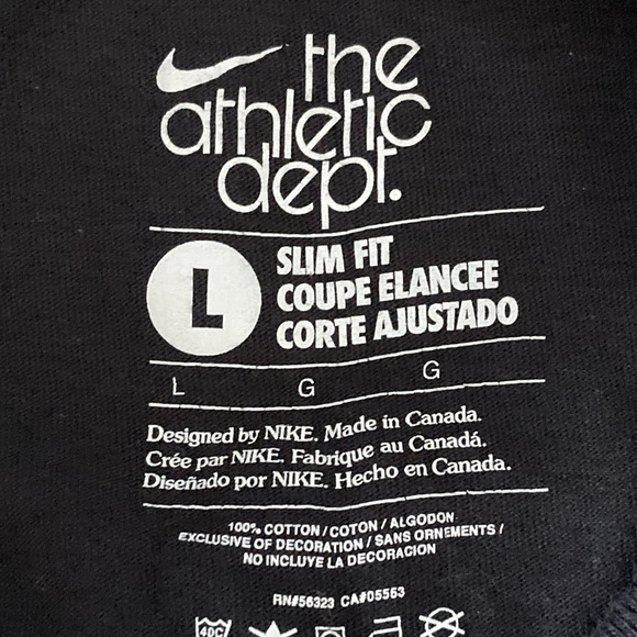 Black Nike t-shirt size large good quality - Picture 3 of 3